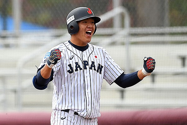 清水達也 モバガチャ缶バッジ 侍ジャパン プレミア12 - メルカリ