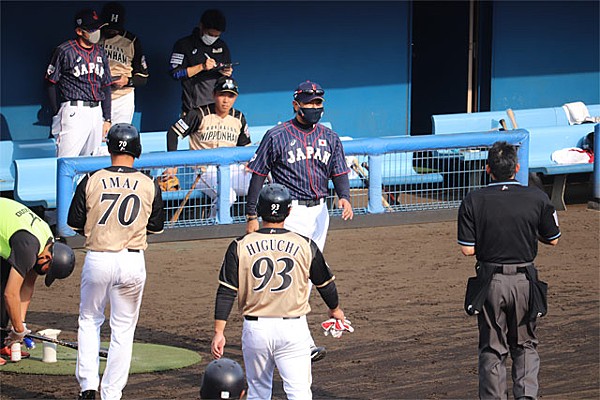 稲葉篤紀監督が約1年ぶりの指揮 東京五輪本番を見据えたベンチ