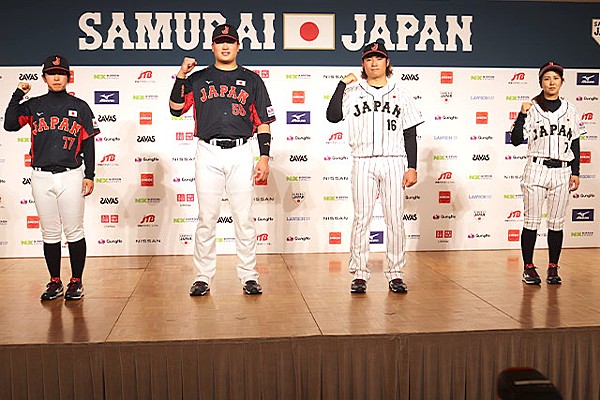 サイズL東京2020オリンピック　侍Japan 侍ジャパンホームユニフォーム　野球