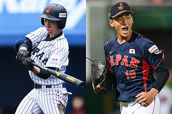 U-15代表で活躍した度会隆輝やU-18代表の前田悠伍らがドラフト指名を