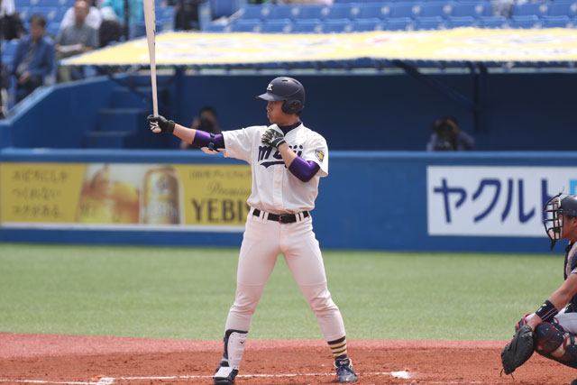 髙山 俊 (明治大) 写真=森光史