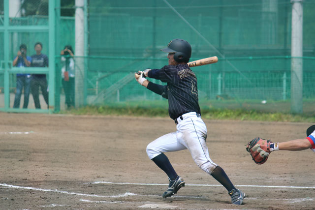 タイムリーで続いた下石涼太(東海大)
