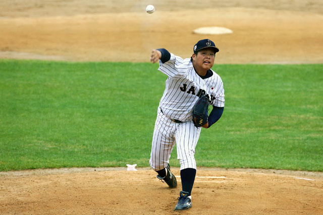 先発、澤田圭佑投手(立教大)