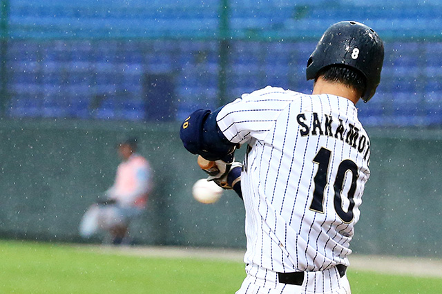 坂本誠志郎捕手(明治大)