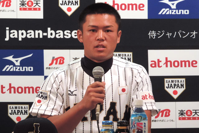 篠原涼選手(敦賀気比)