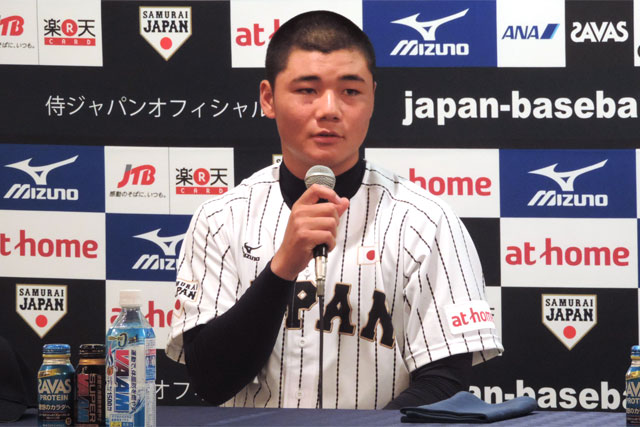 清宮幸太郎選手(早稲田実)