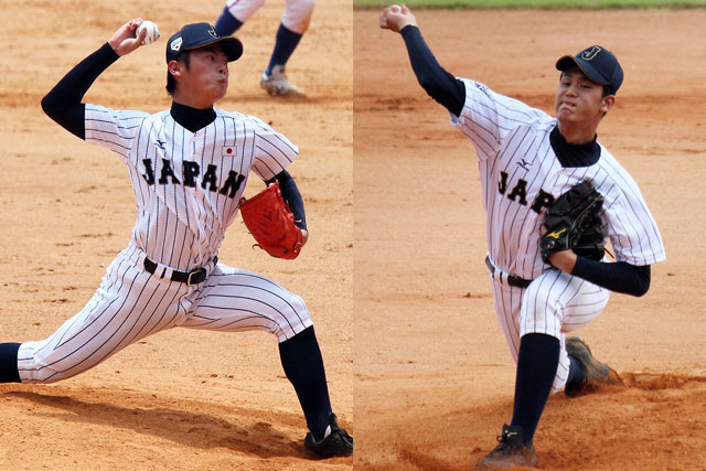 岸潤一郎選手 / 髙橋光成選手