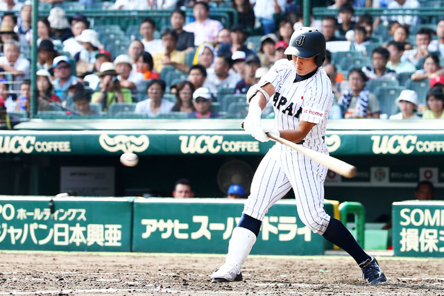 3回、篠原涼(敦賀気比)の内野ゴロで追加点