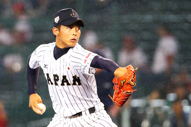 5回からは2番手・上野翔太郎(中京大中京)