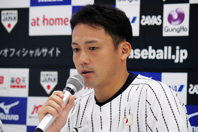 意気込みを語る多幡雄一(Honda)選手