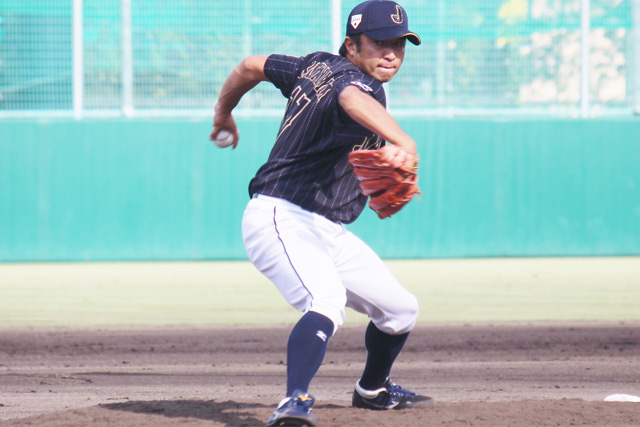 5回から登板した片山純一(JR東日本)