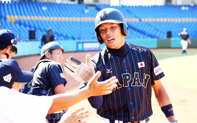 2塁打を放った田中允信(JR九州)
