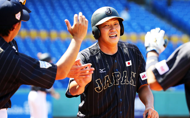 先制タイムリーを放った川戸洋平(Honda)