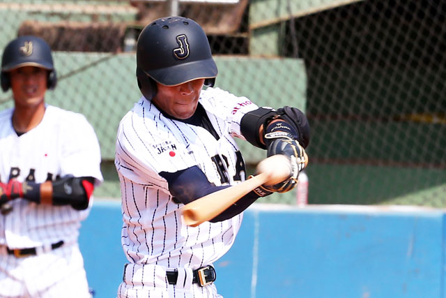 安打でチャンスをつないだ田中允信(JR九州)
