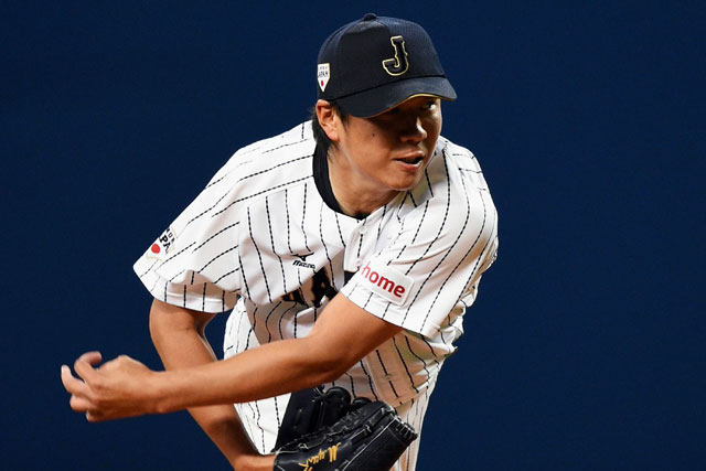2回1安打無失点で抑えた二番手・大野雄大投手(中日)