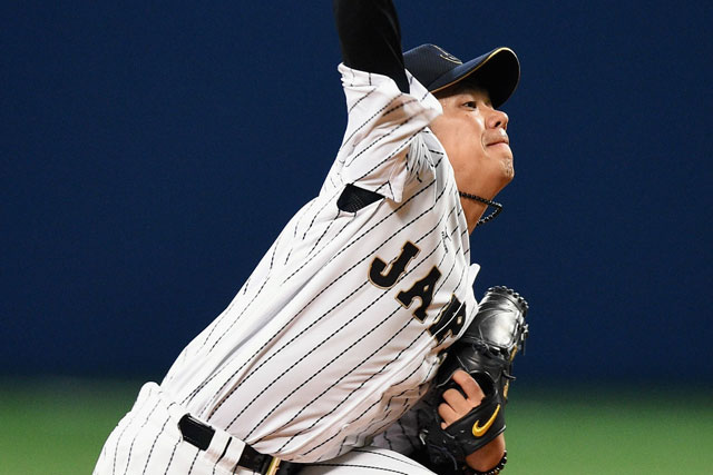 三番手・小川泰弘投手(東京ヤクルト)も三者凡退と好投