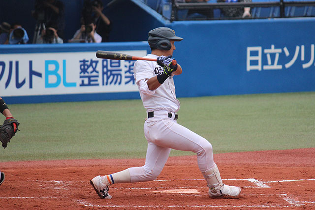 吉川尚輝選手(中京学院大)