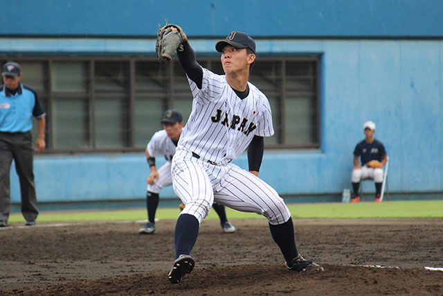 リリーフ左腕候補の伊藤将司(国際武道大)