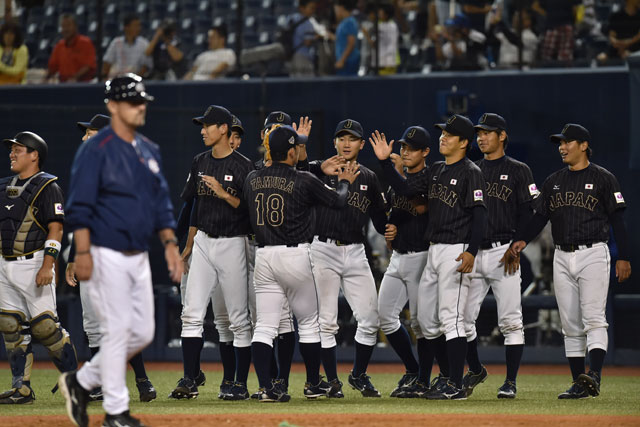 開幕2連勝を飾った侍ジャパン大学代表