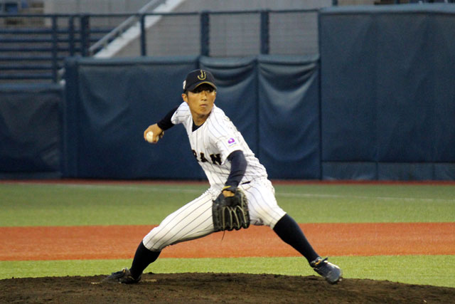 セットアッパーとして期待の高い水野滉也(東海大北海道キャンパス)