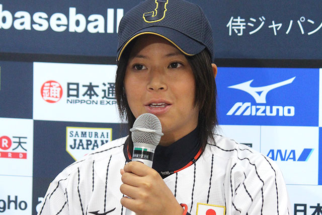 六角彩子選手(侍)