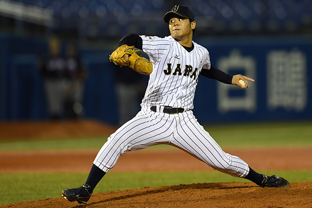 3番手・濱口遥大(神奈川大学)は打者11人に対し6奪三振の好投