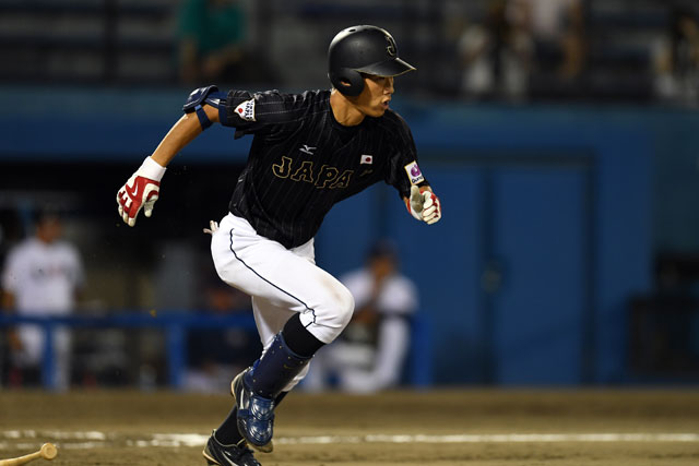 今大会3打点をマークした京田陽太(日本大学)