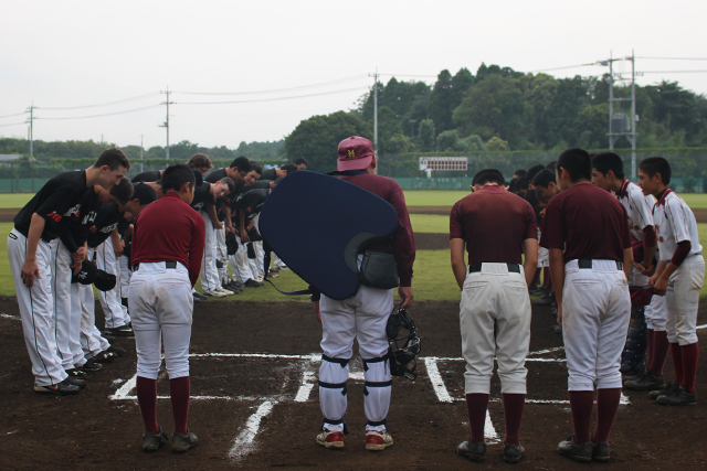 ジャパニーズスタイルで試合開始