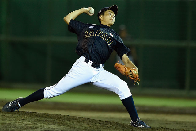 開幕戦の先発を任された岡田幹太(京葉ボーイズ)