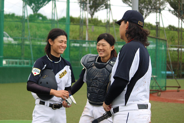 侍ジャパン女子代表のキャッチャー陣3名