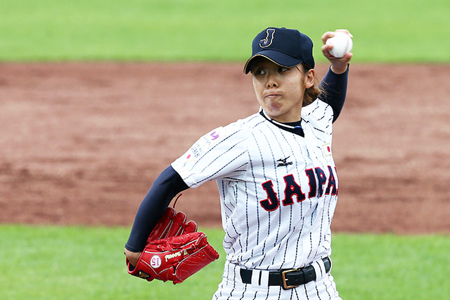 4回、2番手のマウンドには左腕・吉井萌美(アサヒトラスト)が上がった