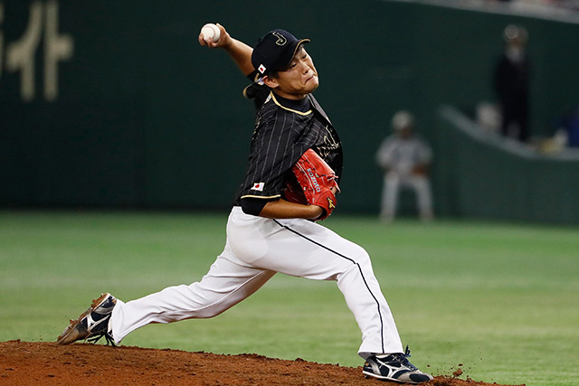 2番手のマウンドには田口麗斗(読売)があがった