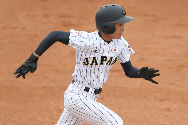 小西柚生(錦ヤンキース)はセミファイナルに続き盗塁を決めた