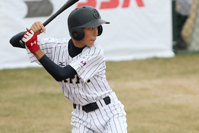 3回裏 星川心(北原イーグルス)のタイムリーで2点を追加した