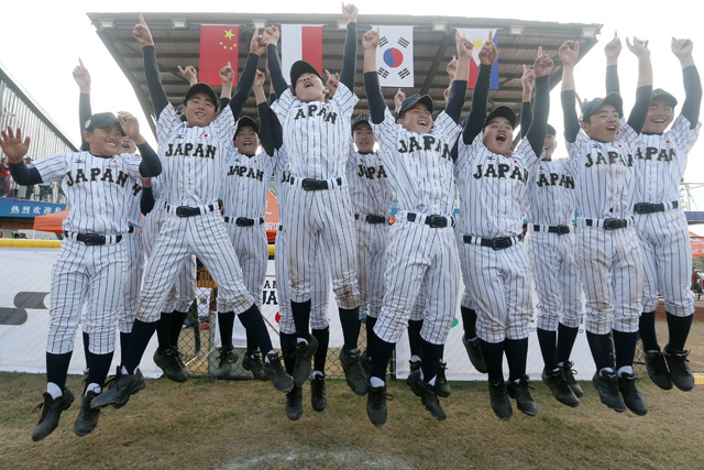 5戦全勝で優勝を果たした侍ジャパンU-12代表
