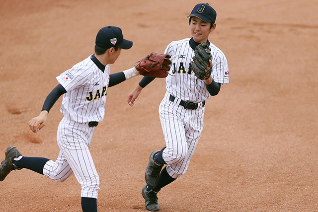 日を重ねるごとに確実に結束力が増した侍ジャパンU-12代表