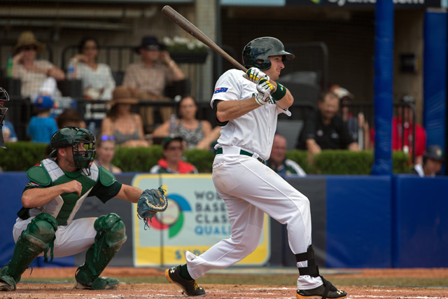 2015年は東京ヤクルトでプレーしていたミッチ・デニング
