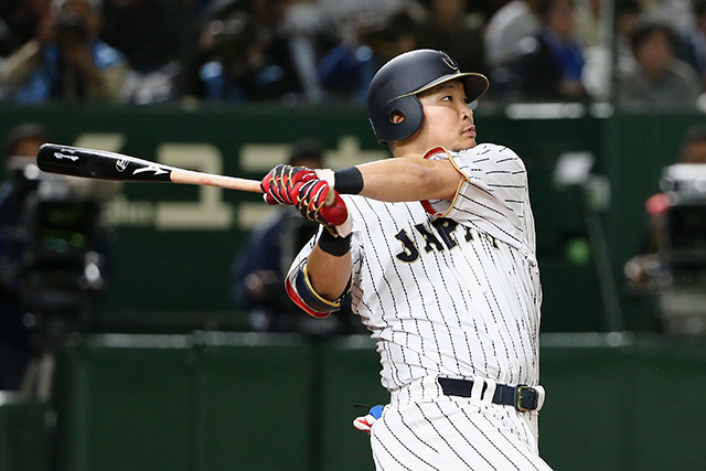 7回裏 筒香嘉智(横浜DeNA)の右中間への2ランで追加点