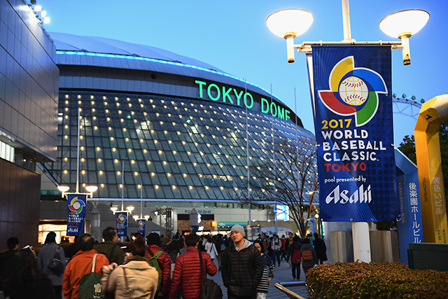 1次ラウンドグループB オーストラリア戦が東京ドームで行われた