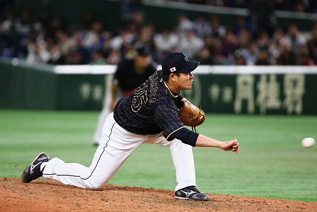 最終回は牧田和久(埼玉西武)が3人で締めて試合終了