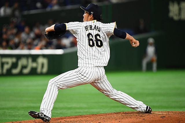 2番手のマウンドには平野佳寿(オリックス)があがった