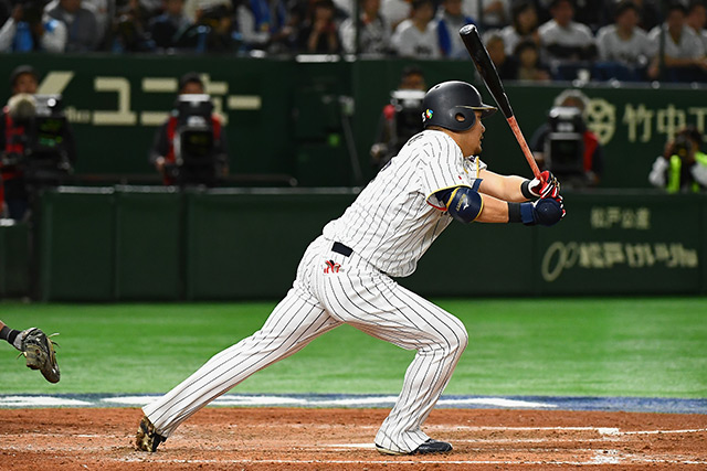 筒香嘉智(横浜DeNA)は3安打2打点をマーク