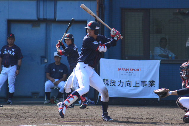 4番を任された楠本泰史(東北福祉大)