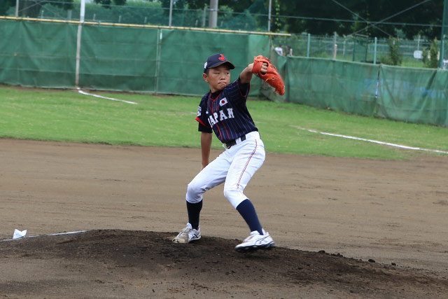 2番手の加藤滉大(名東千種リトル)
