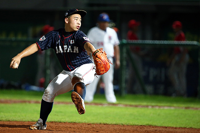 山口滉起(大阪東リトル)は最終回も抑え勝利投手に