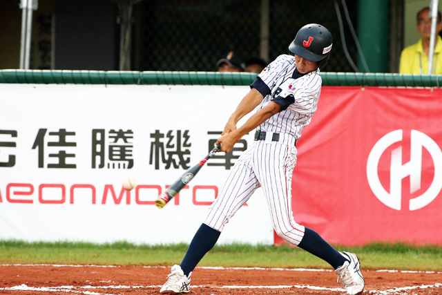 岡田光平(ナガセボーイズ)先頭打者安打でチャンスを作る