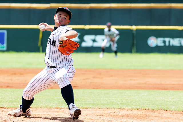 4回からは3番手・山口滉起(大阪東リーグ)がマウンドに