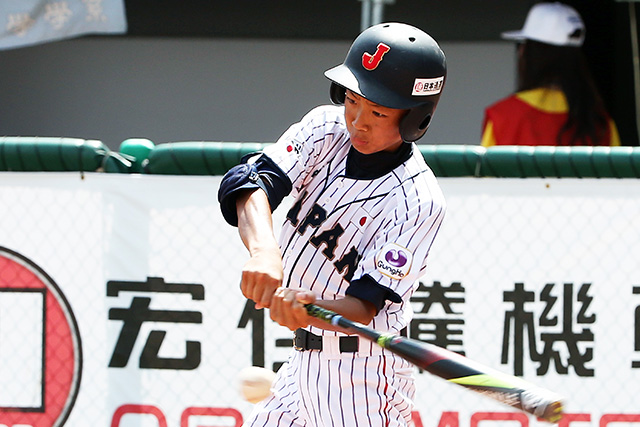 岡田光平(ナガセボーイズ)はこの日も2安打