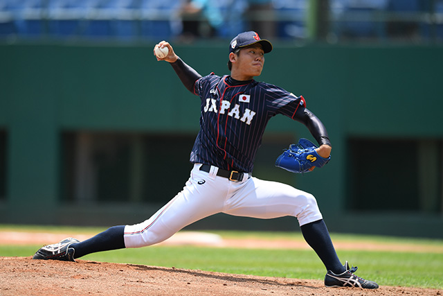 初戦の先発を任された青島凌也(東海大)