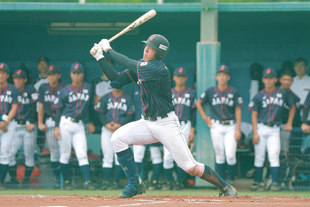 安田尚憲(履正社)は2戦3発と好調をアピール